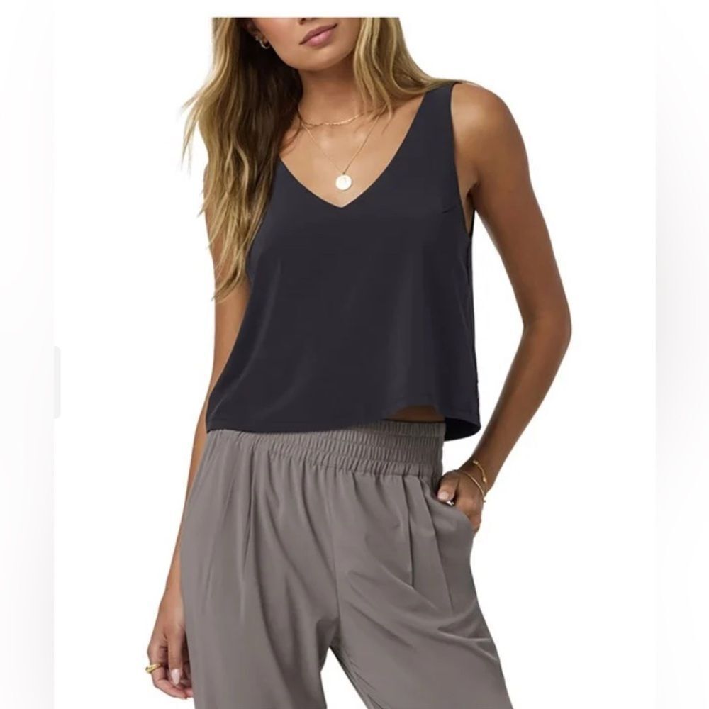 Vuori Villa Cropped Tank Size XL - Picture 3 of 7